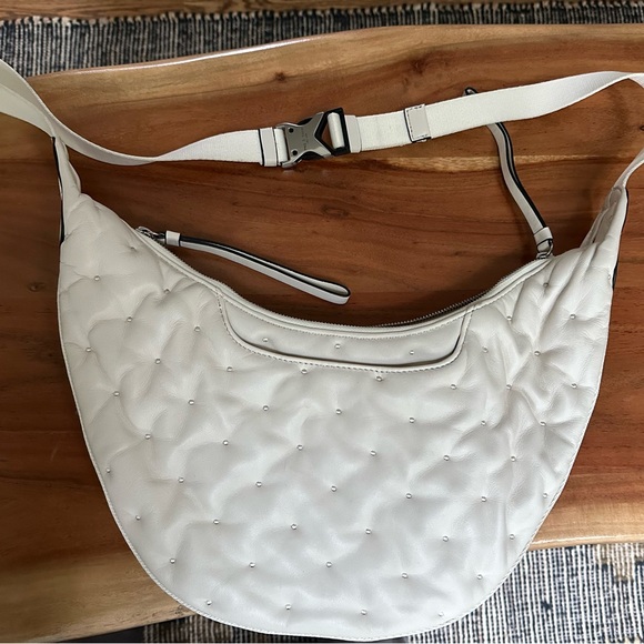 Rag & Bone Riser Crossbody Tufted Leather Handbag - Picture 3 of 6